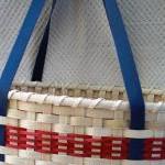 Handwoven Tote Basket with ..