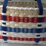 Handwoven Tote Basket with ..