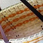 Large Handwoven Tote Basket..