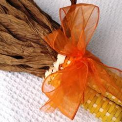 Corn Yellow with Orange Ribbon 103